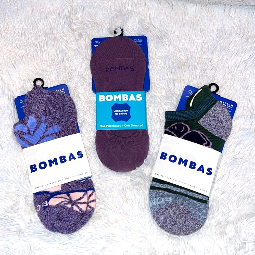 GORGEOUS TRIO of BOMBAS SOCKS